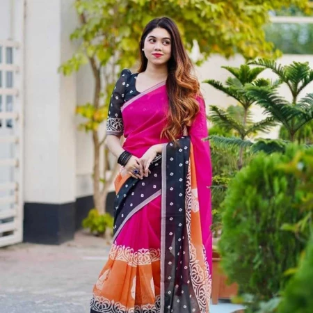 Code - 4312 -Premium Semi Moslin Silk