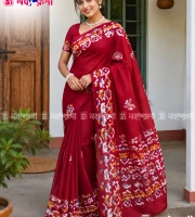 CS-002 প্রিমিয়াম কটন শাড়ি | Premium Cotton Saree